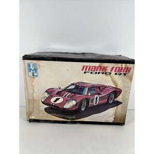 Vintage 1/25 IMC Mark Four Ford GT Model #117-200  Open Box AS IS